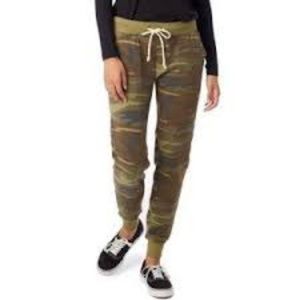 Alternative Apparel Camo Jogger Sweatpants Sz Med
